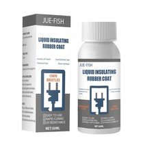 방수테이프 누수테이프 다용도방수테이프 3050ml 액체 절연 접착제 전기 테이프 높은 고정 전자 실란트 방수 온도 저항 씰링 접착제, 50ml 흰색