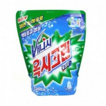 UIN674103옷기름얼룩제거배니시 옥시크린 1.2kg 흰옷누런때 셔츠목때, 1