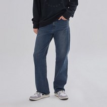 2차 재입고 JMBE 공용) 오비안밴드 뒷포켓 절개 바이오스톤 솔트 캣워싱_AN3DTG642-DB