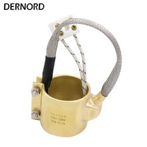 무시동 히터부품 차량용 이동식 무시동 차박 히터 난방 온풍기 소음기 부품 Dernord 맞춤형 40x40mm 220v 220w 전기 구리 배럴 황동 밴드 압출기 가전 교체, 없음