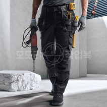 [모도리] 티뷰크 춘추 봄 가을 툴 마스터 공구 바지 작업복 현장복, 38