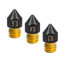 3d프린터 3d펜 3d프린터펜1/2/5PCS 새로운 MK8 PTFE 코팅 노즐 압출 헤드 A8 A8Plus Ender 3 CR10 3D 프린, 05 0.6mm_01 1PC