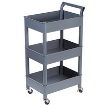 마이룸트롤리 이동형 3단 그레이, GRAY