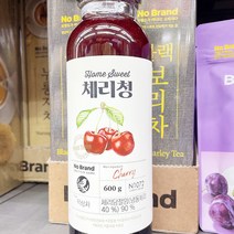 체리청 600g x 1개 + 맨어스트 소독제 증정, 단품, 단품