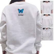 오너클랜 키밍 butterfly 파란나비 티셔츠 후드 맨투맨 반팔티