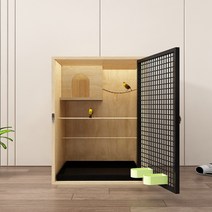 앵무새장 새 집 앵무새 아크릴 새장, A유형 길이43.4너비40높이60