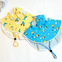 [베스트모음] 준캡 유아 아동 어린이 동물패턴 UV 썬캡 벙거지형 모자 봄 여름 가을 자외선차단 귀여운모자 306389