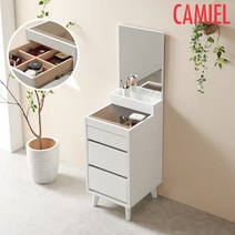 에밀리 LPM 400 아일랜드 화장대LF_TP0024, 오크화이트