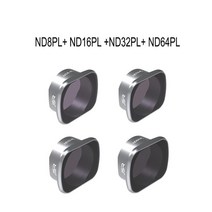 DJI FPV 드론 카메라 짐벌 렌즈 필터 MCUV CPL ND4/8/16/32 Sunhood 프로텍터 액세서리, [11] ND8 16 32 64PL