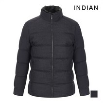 [INDIAN] 남성 체크배색 다운점퍼_MITCLVWB101
