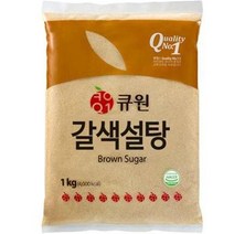 청정원 큐원 갈색설탕 1kg, 6개