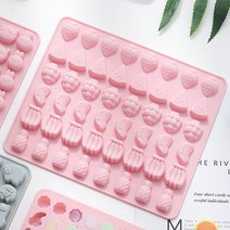 허브인] 미니 실리콘 몰드 데코몰드 미니몰드 모음2, 여름과일48구