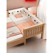 침대 확장 프레임 나무 원목선반 연장 늘리기 평상형, 양면가드(5cm라텍스)150x48cm