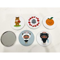 제주틴거울 5종 제주기념품 제주감성소품, 제주 흑돼지 해녀