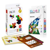 주식회사 매직큐브 큐블로 디자이너+카드 & 매직28 20mm+카드세트, 디자이너+카드 & 매직28 20mm+카드 세트