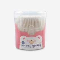 베일리 신생아 면봉 200p 300p 400p 안전면봉, 1개