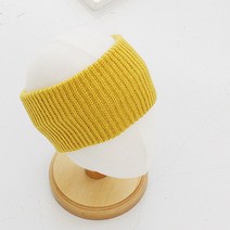 지오마켓 넓은 무지 니트 골지 와이드 헤어밴드 머리띠