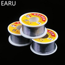 100g 0.6/0.8/1/1.2/1.5/2MM 63/37 플럭스 2.0% 45FT 주석 와이어 용융 로진 코어 솔더 납땜 와이어 롤 Eletric 납땜, 0.5mm, 06 0.5mm
