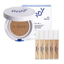 비레디 블루 쿠션 15g + 피팅 컨실러 6g 옵션 -, 04 다미엔 (약간 어두운 피부)