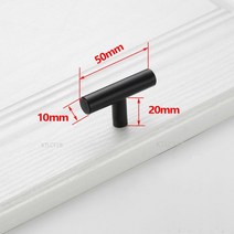 블랙 골든 찬장 손잡이 브러시드 스테인레스 스틸 주방 캐비닛 문 가구 서랍 당김 하드웨어 바, [22] Black 320mm