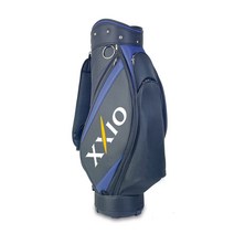 캐디백 남성용 여성용 골프백 xxio 나일론 캔버스 소재 8.5인치, 블랙 레드