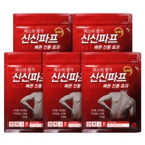 신신제약 신신파프 파스 HOT, 5개입, 5개