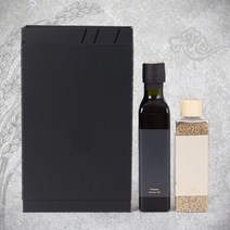 [참다올] 명품 유기농 참기름 2종세트 (유기농참기름250ml 유기농볶음깨160g)