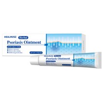 HEALMUSZ 건선 연고 건선 두드러기 지루성피부염 접촉피부염 두피 건선 피부 가려움증 연고 허브 에센스, 2개, 20g