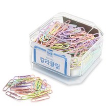 화신 점보 리치 칼라 클립 대용량 컬러 크립 사무용