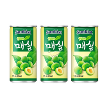 썬키스트 매실 175ml, 10개
