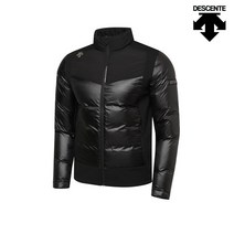 데상트 남성 윈터 스피릿 스텐드넥 경량 다운자켓(생활방수) SM321SDJ91_BLK