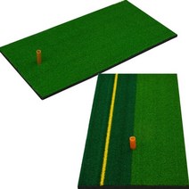 스윙 연습매트 골프 스윙 바닥 인조잔디, E형 라인