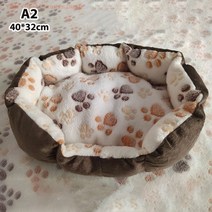 포근한 강아지 고양이 집 방 꾸미기 애견 하우스 애완 동물 침대 매트 부드러운 플러시, a2 40x32cm