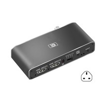 오디오 추출기 2 in 1 Out HDMI2.0B 오디오 스위처 EARC 스플리터 7.1CH DSTHD, UK