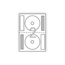 CD DVD용라벨 IJ-3642AP 100매 한국폼텍, 없음