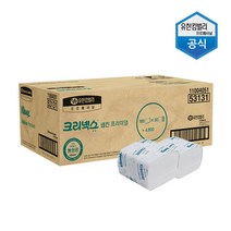 크리넥스 53131 냅킨 프리미엄160매 30밴드, 1박스, 4800매