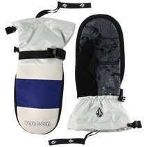 Volcom 남성용 브라이튼 스노우보드 장갑 오프 화이트 S3113828