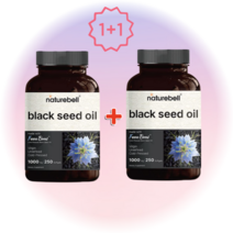 네이쳐벨 블랙커민씨드오일 1000mg 250정 2통