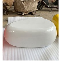 조약돌 조형물 야외 의자 타원형 공원 호텔 라운지 조경 장식 벤치 아트, A