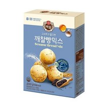 CJ 아이들간식 브런치 홈파티 오븐용깨찰빵믹스500g 영양간식 한끼식사, 29개