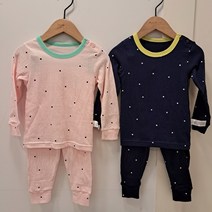 유니프랜드 [ !!스판이 넘 좋은 봄 실내복 두벌가격 25800원] 쁘띠도트(핑크) (네이비) 요루지9부 un23sssw