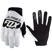 ALPINES FOX Dirtpaw 오토바이 장갑 사이클링 산악 자전거 오프로드 Guantes Motocross Racing Luvas, XXL, [12] White