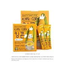*댕이몰* King-Corn 옥수수ㅊr 출출할때 간편한 옥수수 콘ㅊr, 킹콘40스틱, 2개