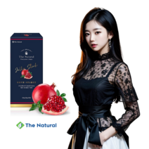 [50포] 더내추럴 석류 콜라겐 300달톤 초저분자 피쉬콜라겐 석류젤리 스틱 20g 10포 5박스, 1박스