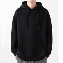 남자 빅사이즈 후드티 무지 맨투맨 봄 남여공용 커플 아노락 4XL