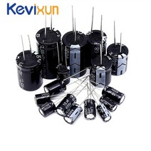 자동차 캐패시터 10pcs 10v 16v 25v 35v 50v 63v 전해 전압 안정기, 63v 2200 미크로포맷 10개