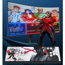 무선 아케이드 게임기 조이스틱 TV PC핸들 한국어지원, 상세이페이지 참고, 64g+21000 게임+다운로드기능+핸들 2개