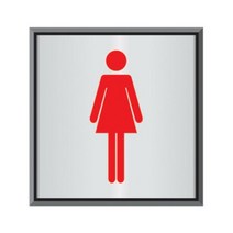 알루미늄표지판(숙녀용 HU-4503) 화장실표지판 화장실유도판 화, 단품
