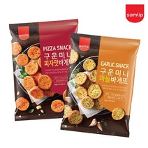 SPC삼립 마늘 피자 블랙페퍼 허니버터 6+6 총12봉 -티몬매핑용, 구운 미니 허니버터 바게뜨 12봉