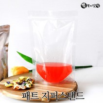 뽁뽁이닷컴 지퍼스탠드 - 스텐드 지퍼백 식품 사료 소분포장, 페트 지퍼스탠드 4호(15x22-50매)